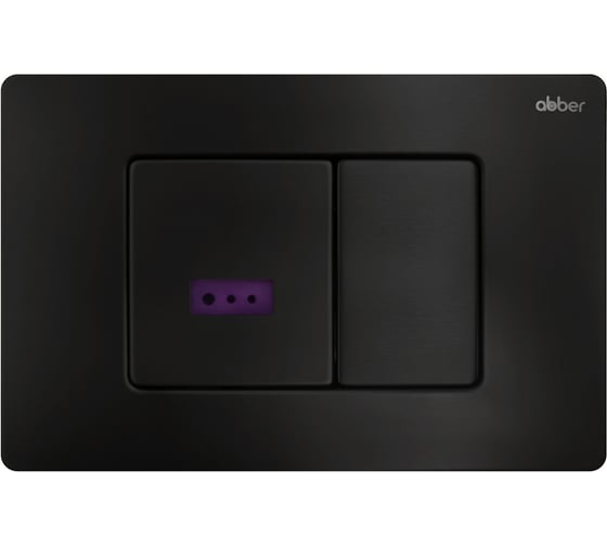 Изображение товара Кнопка смыва сенсорная ABBER черная матовая AC0122SMB