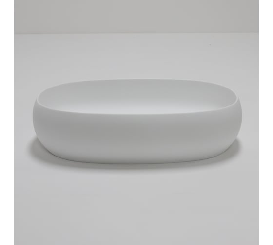 Изображение товара Раковина накладная ABBER Stein белая матовая AS2632