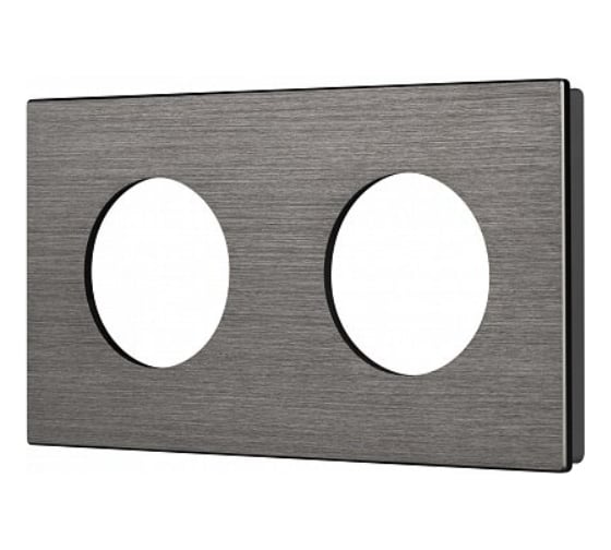 Изображение товара Рамка Arlight FRM-PRESTO-ALR-2-GR алюминиевая, 1шт 043874