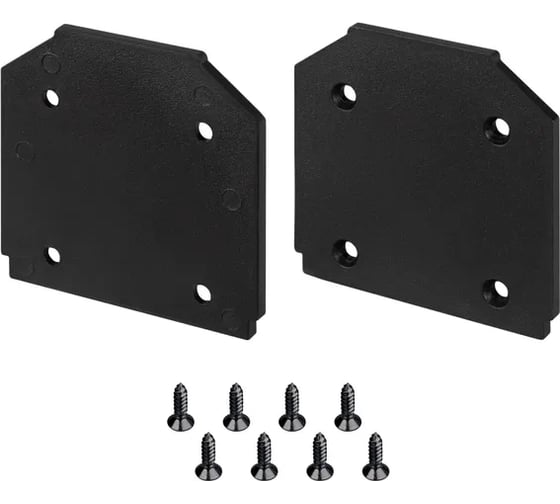 Изображение товара Заглушка Arlight MAG-STRETCH-ORIENT-CAP BLACK 1 комплект 056760