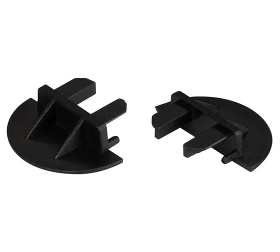 Изображение товара Заглушка Arlight для MIC-FS-R черная, глухая, 1 комплект 047222