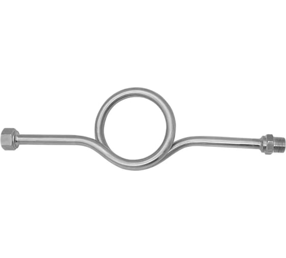 Изображение товара Трубка для манометра петлевая Росма Ру250, нерж. сталь, прямая, ВР/НР М20x1.5, до 300С D070-03482