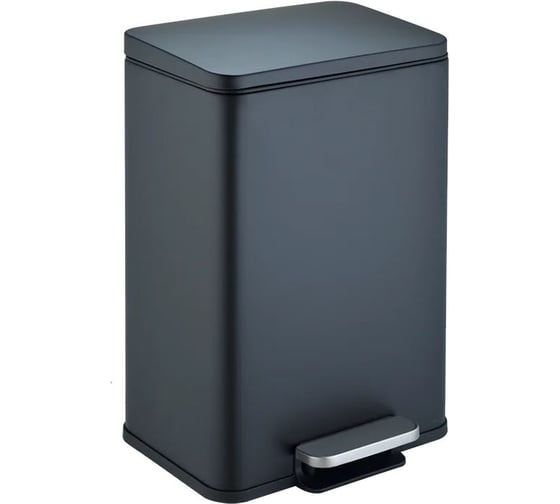 Изображение товара Педальное ведро River WW GOLF BL 6L черный матовый 10000013374