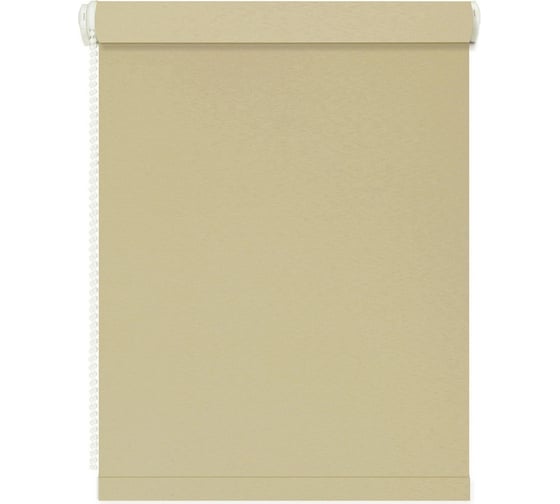 Изображение товара Однотонная рулонная штора DDA песочная 57х160 см 76389