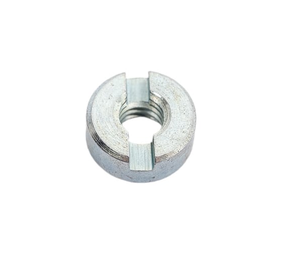 Изображение товара Круглая гайка ЦКИ DIN 546, М4, торцевой шлиц, Ц, уп. 50 шт. 64040