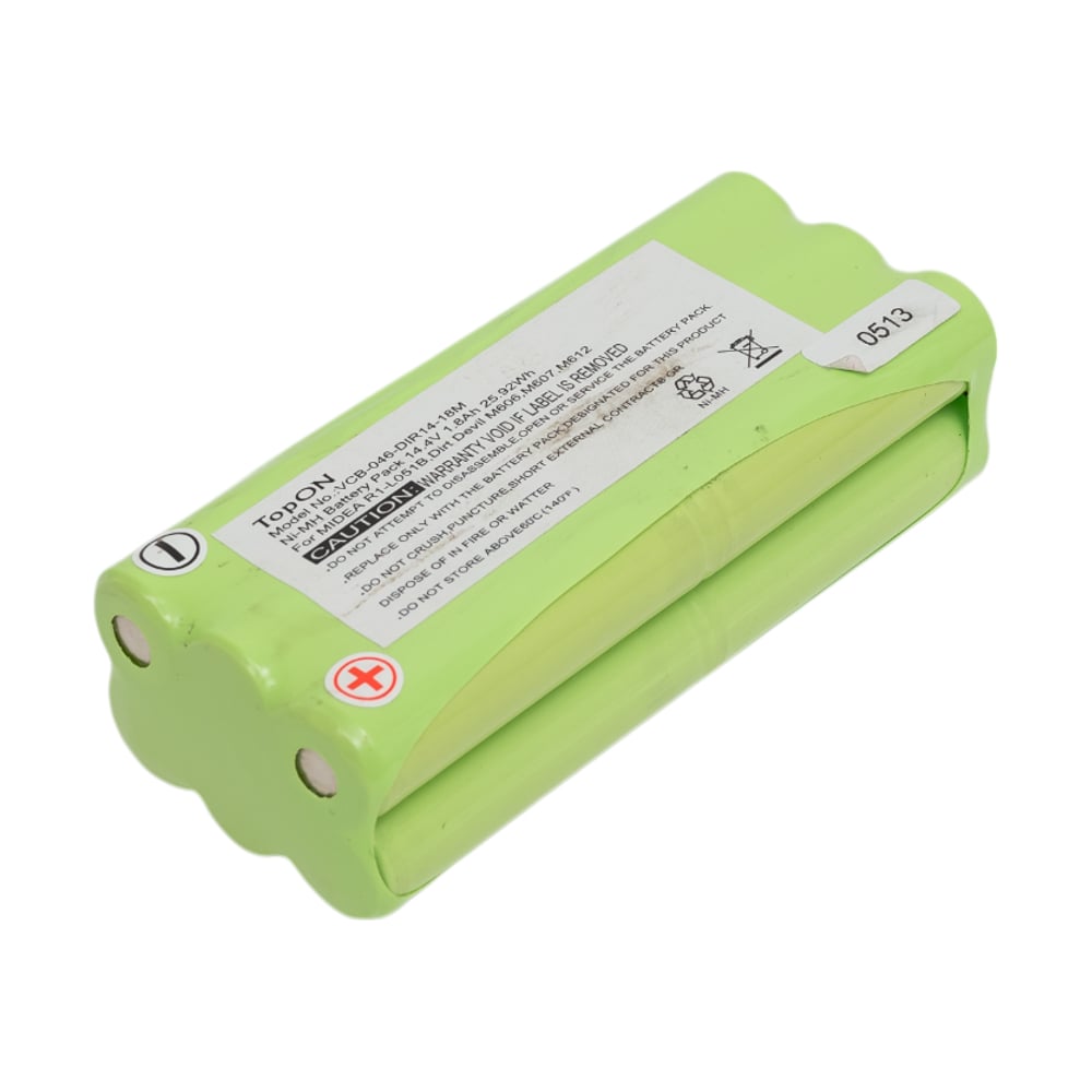 Аккумулятор для робота-пылесоса Midea R1-L051B/Dirt Devil M606/M607/M612 TopOn TOP-MID-18