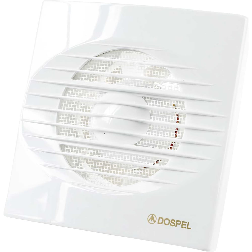 Изображение товара Вытяжной осевой вентилятор DOSPEL RICO 100 WCH 007-4204R белый для ванной и кухни