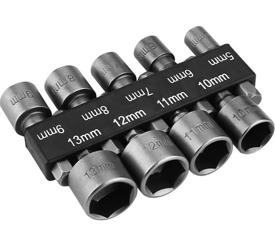 Изображение товара Набор головок BS09 (9 шт; 5-13 мм) DEKO 065-0583