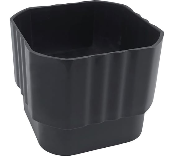 Изображение товара Муфта водосточной трубы IMPLAST 67 мм U110/67, серая, 3 шт. TSG-3