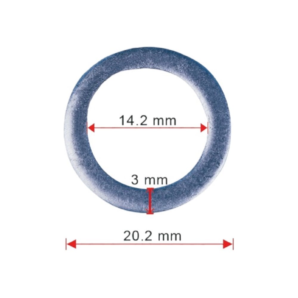 Кольцо 10 шт AVERS 21513-23001-10