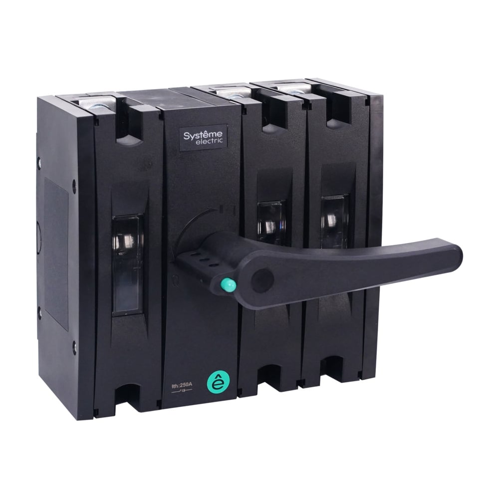 Изображение товара Выключатель-разъединитель Systeme Electric SD160 125A 4P фронтальная рукоятка центр