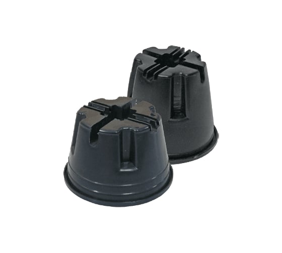 Изображение товара Держатель кровельный пластиковый TERRAZN c бетоном Н-110мм ф8-10 30201_SP