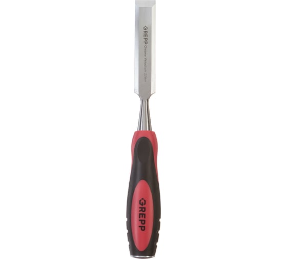 Изображение товара Стамеска-долото GREPP 22 мм, двухкопонентная обрезиненная рукоятка /60 208-022