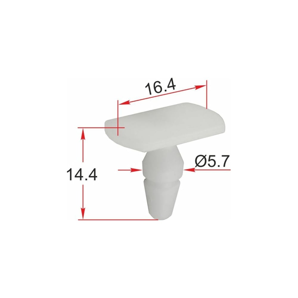 Клипса 10 шт AVERS A0019889781-10