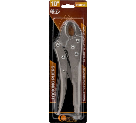 Изображение товара Зажим гейферный FORSTIME 10 (250мм) FT-614F250(65037)