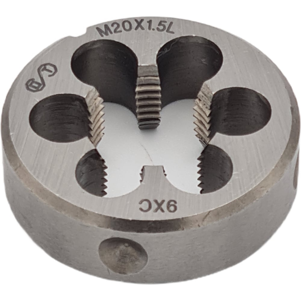 Изображение товара Плашка ОТ М20x1,5 левая 9ХС 6g метрическая резьба