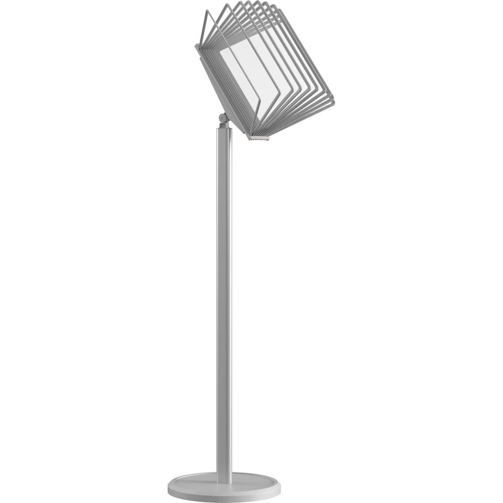 Изображение товара Демосистема напольная VRT МАЧТА с 10 рамками А4 и углом наклона