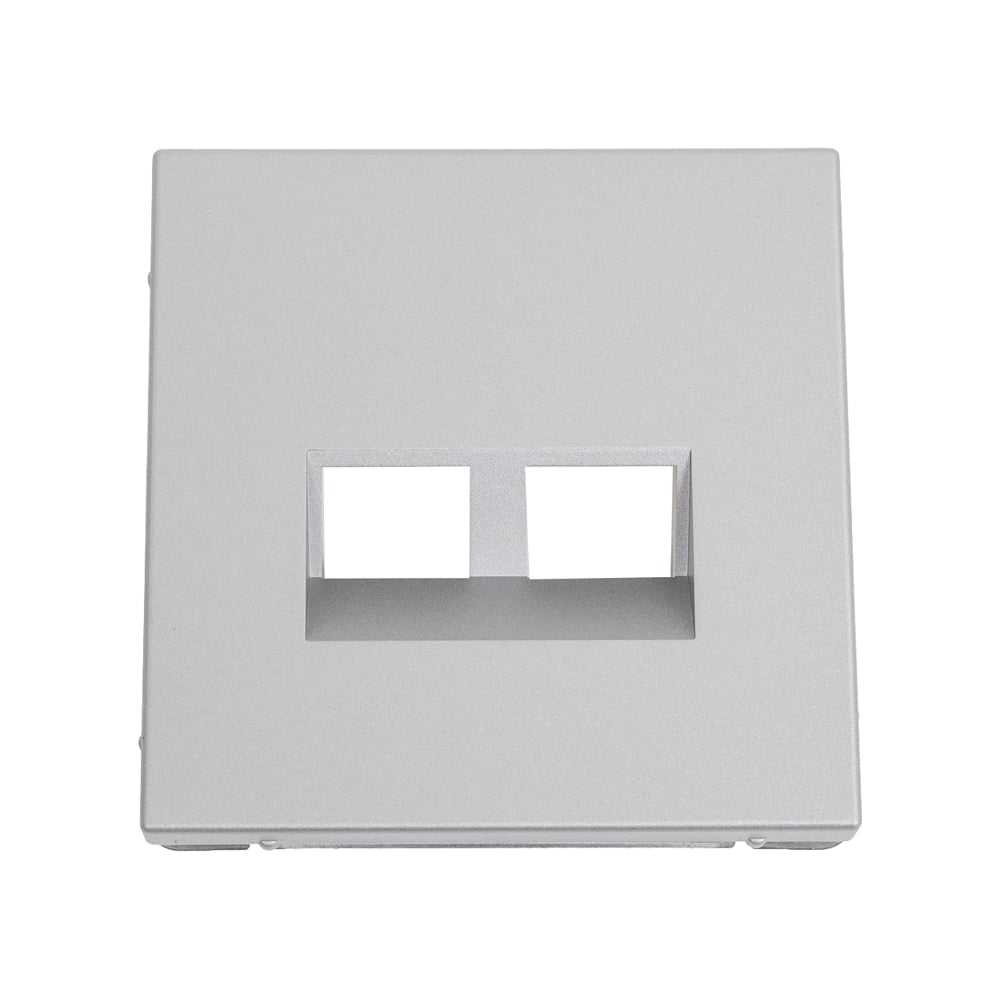 Изображение товара Накладка двойная Keystone Electric ARTGALLERY алюминий