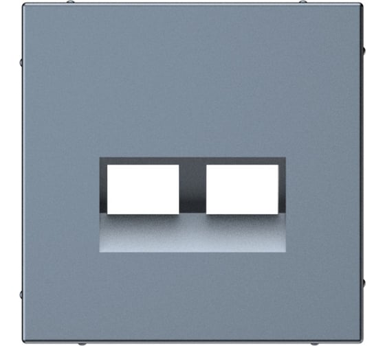 Изображение товара Накладка двойная для информационных функций типа Keystone Systeme Electric ARTGALLERY грифель GAL000790