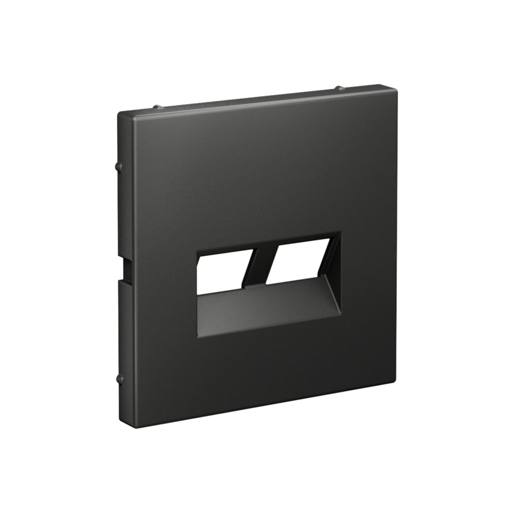 Изображение товара Накладка двойная для информационных функций серии ArtGallery базальт GAL001490