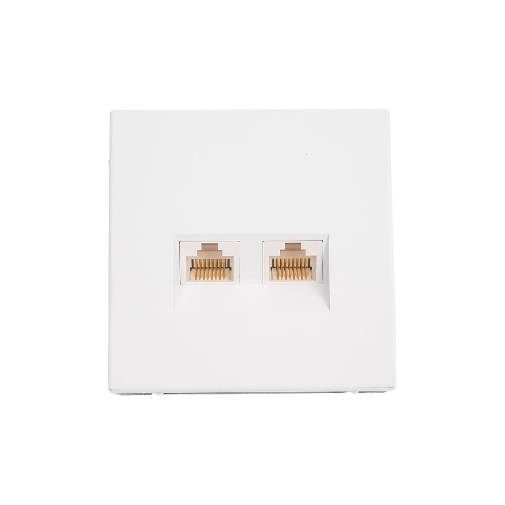 Изображение товара Двойная компьютерная розетка Systeme Electric ARTGALLERY RJ45+RJ45 кат. 5е