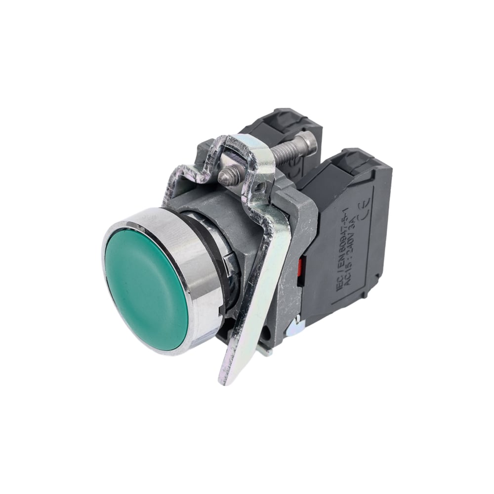 Изображение товара Кнопка Systeme Electric SB4BA35 с защитой IP65 и зеленым цветом