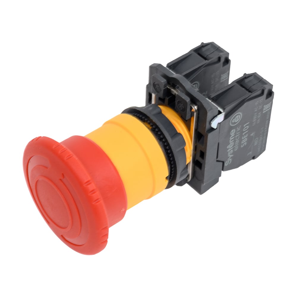 Изображение товара Кнопка аварийной остановки Systeme Electric SB5 22мм IP65 противоударная