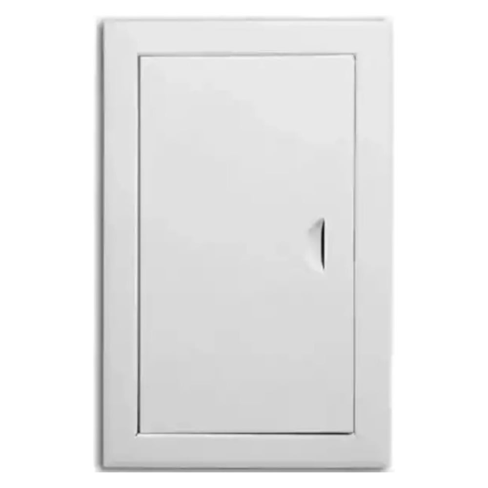 Изображение товара Лючок металлический 150x400 П белый скрытый монтаж сантехнический