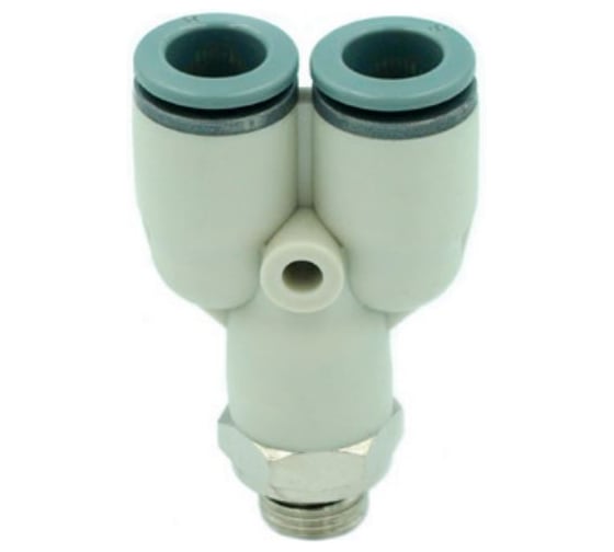 Изображение товара Тройник Y-образный с резьбой Camozzi R7562 12-3/8  SRF50-7562-1258R