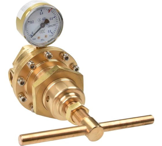 Изображение товара Редуктор сетевой KRASS СКО-200 Кислород/Инертные газы 2/0,5 МПа вх./вых.NPT1/2f , 200 Нм3/час 2722001PV