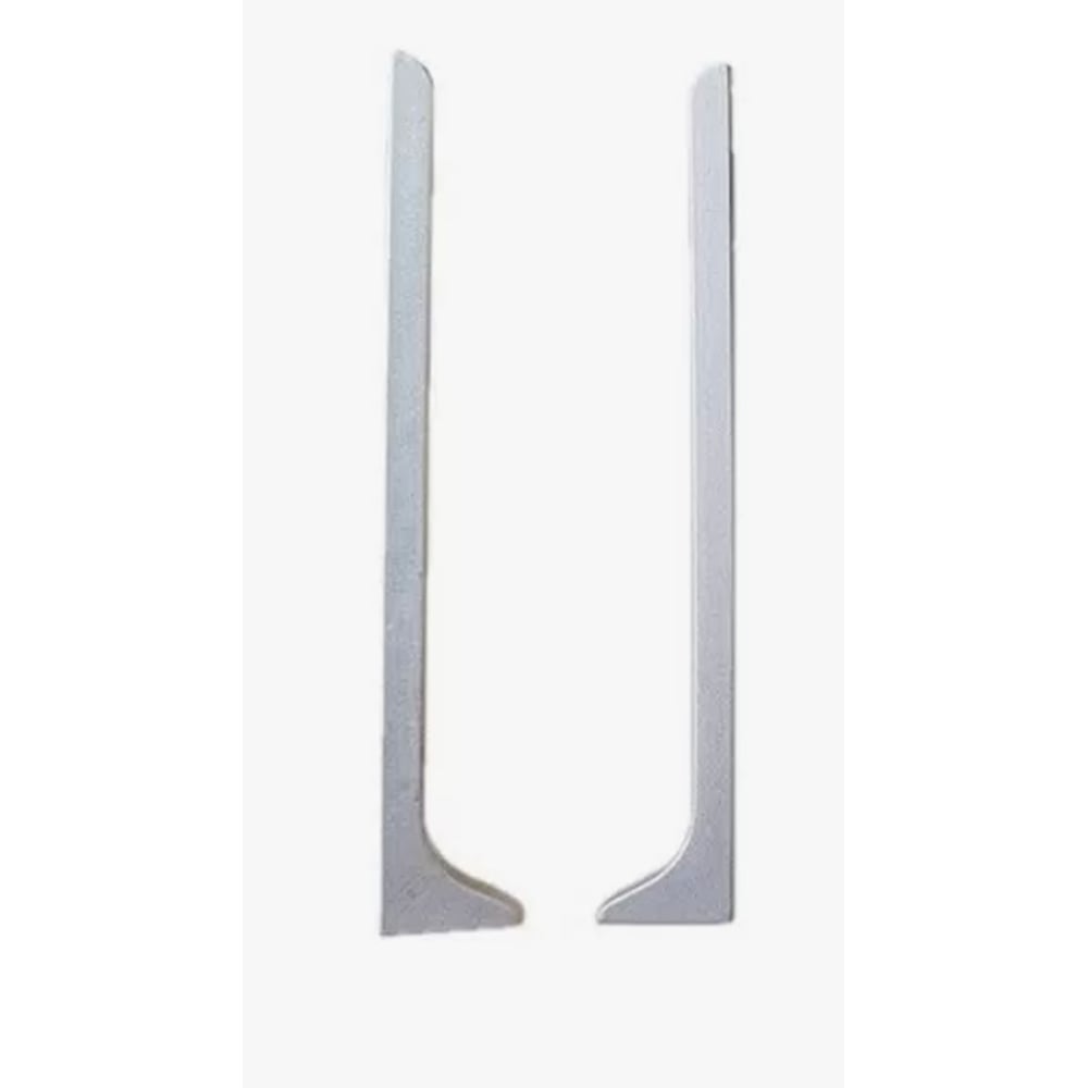 Изображение товара Заглушка металлическая для L-образного плинтуса 100 мм черный матовый ЭлитПроф