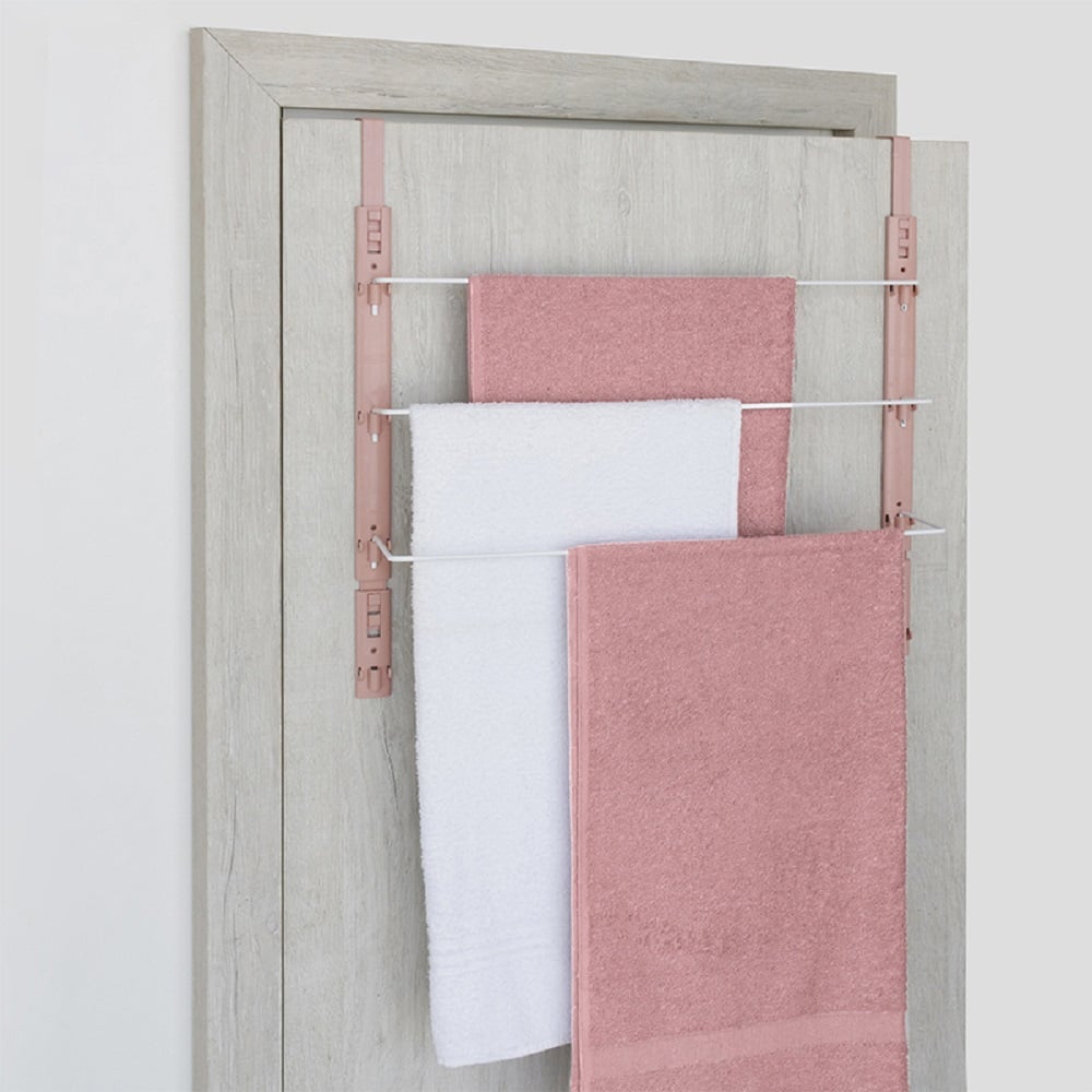 Изображение товара Держатель для полотенец IMPLAST 57x56.5x11 см белый коралловый