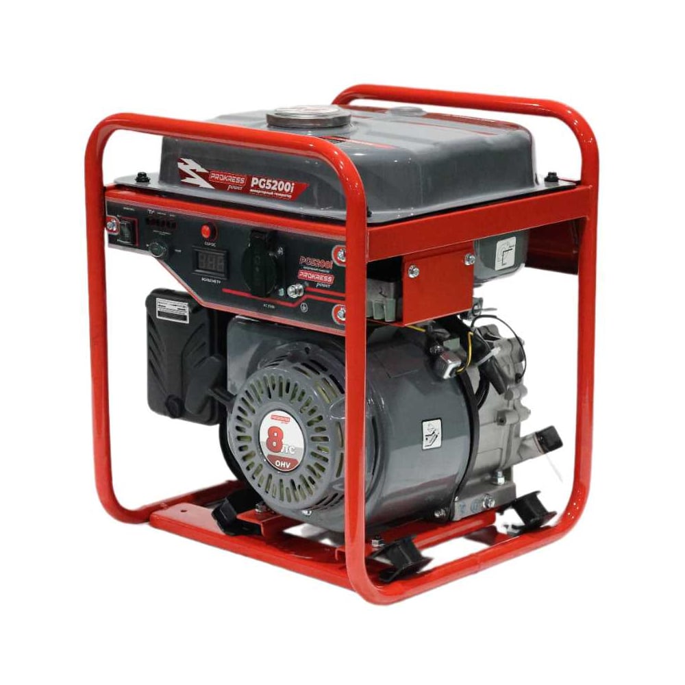 Изображение товара Инверторный генератор PROKRESSPOWER PG5200i 4.1 кВт бензиновый легкий