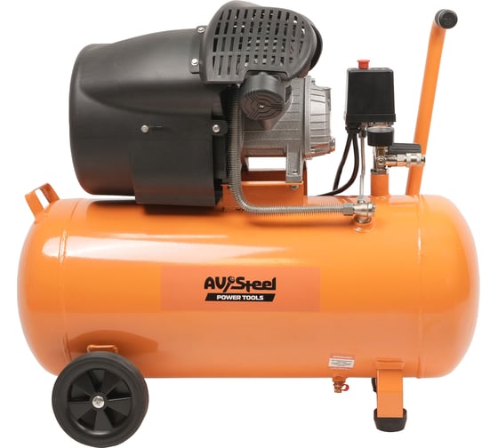 Изображение товара Компрессор AV Steel 50л/ 8 бар/412 л AV-965115