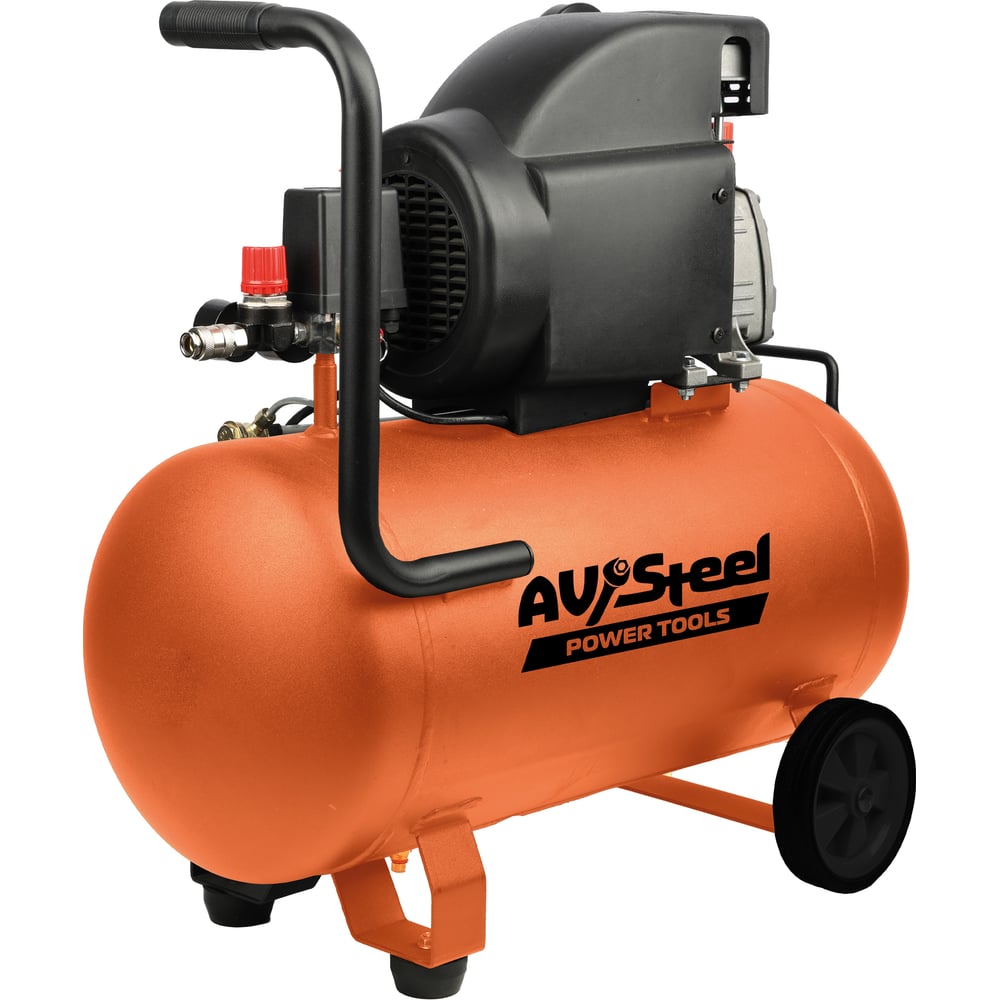 Изображение товара Компрессор AV Steel AV-AC 220/50 AV-965111 профессиональный поршневой 220 л/мин 8 бар