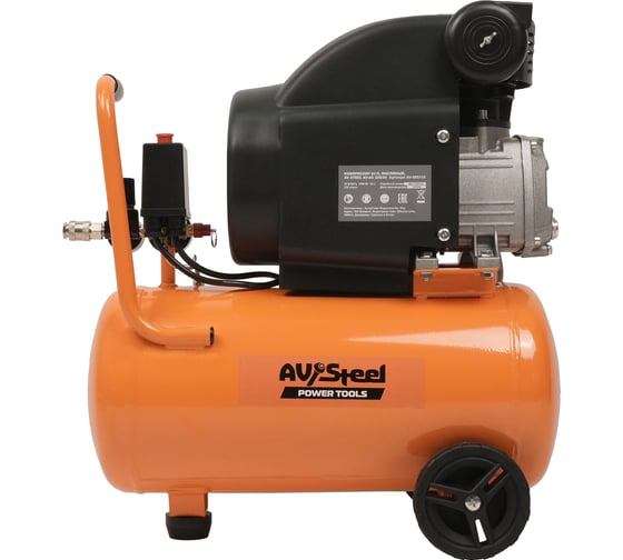 Изображение товара Компрессор AV Steel AV 24л/8 бар/140л AV-965110