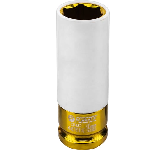 Изображение товара Головка ударная глубокая для литых дисков с защитным кожухом Forsage 19мм, 1/2 F-4457919C(61714)