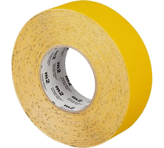 Изображение товара Противоскользящая лента Mehlhose GmbH цвет желтый, 100 мм х 18,3 м M1GR100183