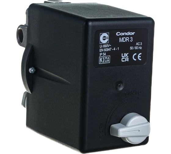 Изображение товара Реле давления CONDOR WERKE MDR 3/16 R3/16 HFA AAAA 130A160 QHI JXX 100573635
