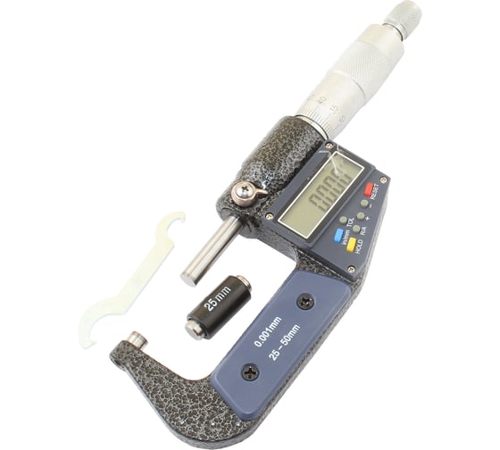 Изображение товара Микрометр гладкий TLX МК- 50 25- 50 мм 0,001 электр. 75688