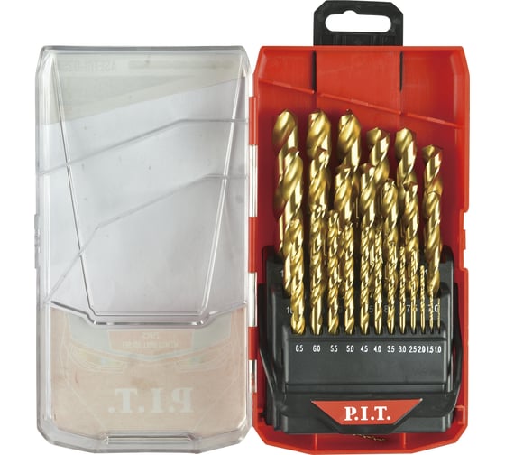 Изображение товара Набор сверл P.I.T. 25 предметов ASET01-025A