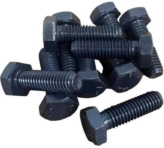 Изображение товара Болт высокопрочный 23 Болта, 14x60 мм, DIN933, к.п.12.9, черный, 2шт. б1299331460ф2