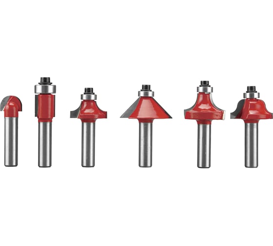 Изображение товара Набор фрез по дереву P.I.T. 12шт ACTW09-012B