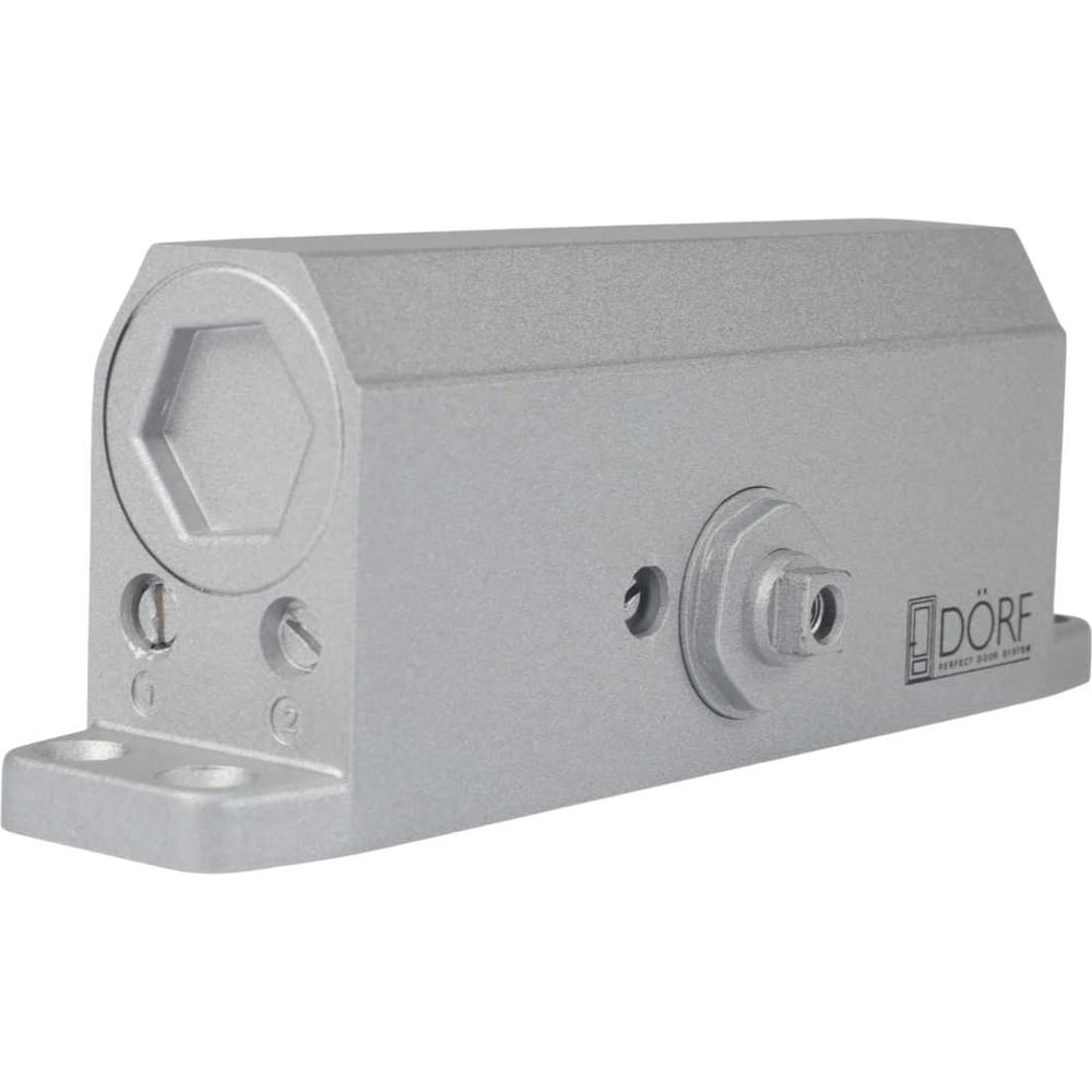 Изображение товара Доводчик DÖRF L-8223 DA для дверей до 80 кг серебро монтаж верхний