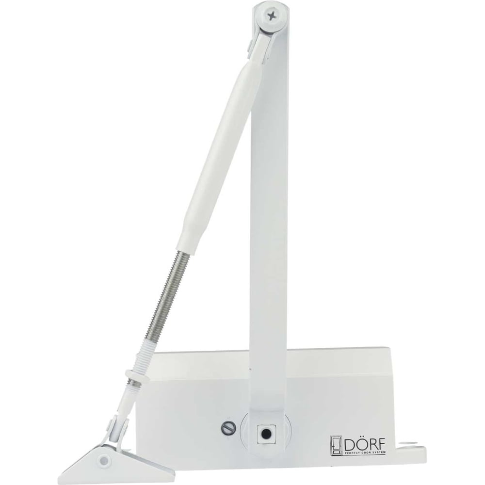 Изображение товара Доводчик DÖRF L-8223 DA до 80 кг, БЕЛЫЙ , (1к-1шт) с ЗАДЕРЖКОЙ ЗАКРЫВАНИЯ до 30 сек L8223_DA_white Изображение товара Доводчик DÖRF L-8223 DA до 80 кг, БЕЛЫЙ , (1к-1шт) с ЗАДЕРЖКОЙ ЗАКРЫВАНИЯ до 30 сек L8223_DA_white