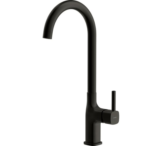 Изображение товара Смеситель для кухни Cersanit ELIO однорычажный черный 68261