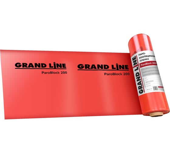 Изображение товара Пленка пароизоляционная Grand Line ParoBlock 200 (0,5м/25м2) 603419