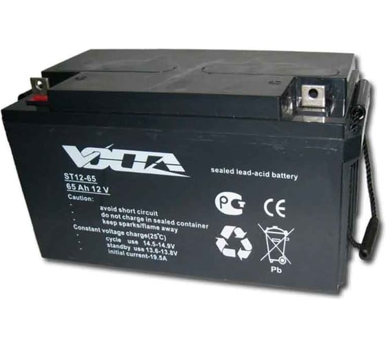 Изображение товара Аккумулятор батарея АКБ Volta ST ST 12-65 00-00001415