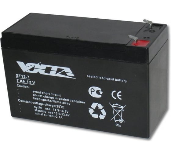 Изображение товара Аккумулятор батарея АКБ Volta ST ST 12-7 00-00001211
