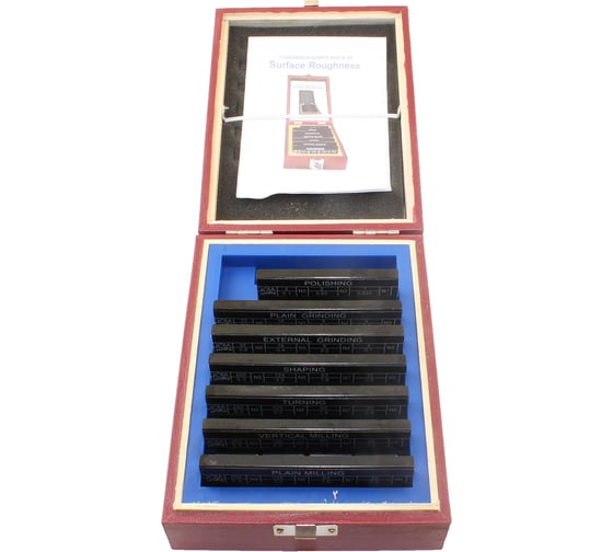 Изображение товара Набор образцов шероховатости поверховатости TLX  из 27-ти шт, Ra 0.025-6.3мкм 75675